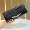 Pochette da sera con paillettes e chiusura magnetica per eventi formali e serate fuori