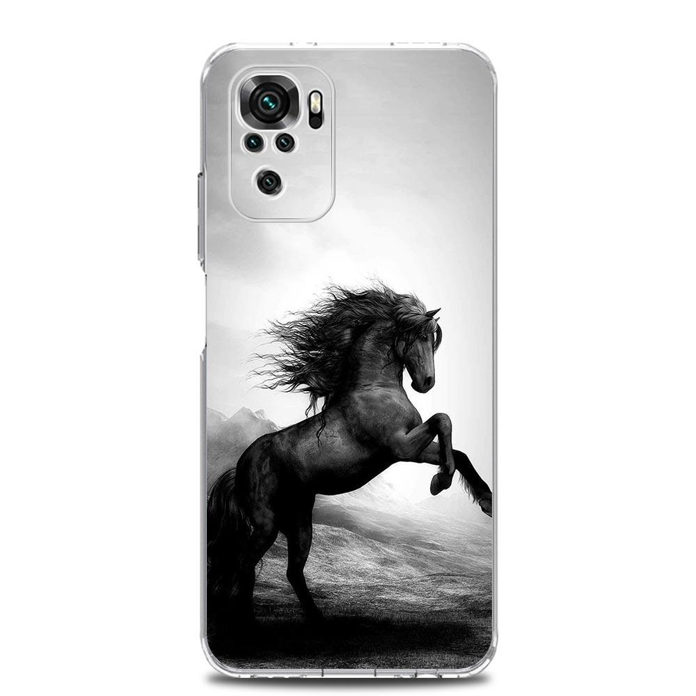 

Чехол для телефона Девушка на скачущем коне для Xiaomi Redmi Note 13 12 5G 9S 9 8 10 11 Pro Plus 4G 9T 13C 12C10C 9C 9A 7 Pro Redmi 13C
