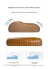 Free Shipping Summer Bamboo Cool Pillow - Neck Support for Men & Women, Hard Spine Protection, Single Person Sleep Mat