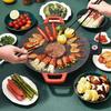 Multifunctional Non-Stick Round Electric Baking Tray & Barbecue Pot
