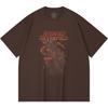 T-shirt Heavy Metal 100% Cotone 230 Gsm Stampa Band Rock Musica Popolare Unisex T-shirt Pesante in Cotone