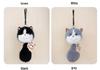 Adorable Plush Ragdoll Cat Coin Purse & Keychain Charm