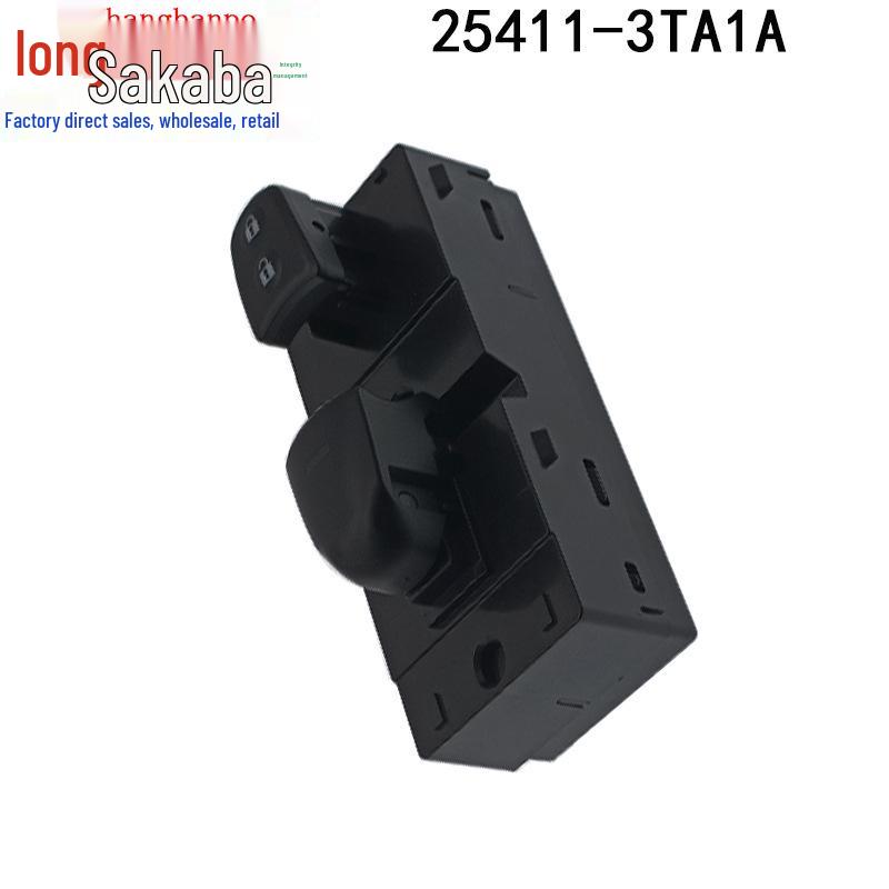 25411-3TA1A Power Window Switch for Nissan Teana, Qashqai, Tiida, X-Trail