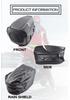 Motorcycle Tail Bag: Multifunctional Rear Seat Gear with Large Capacity for Helmets