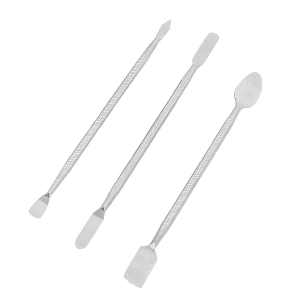 3 Pcs Double-Ended Metal Spudger Dual Ends Pry Tool  for Mobile Phone, Laptop, Tablet Repair