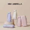 Mini Kompakt Lomme Paraply for Kvinner Lett 5 Folding Solbeskyttelse Sol og Regn Små Veske Paraplyer Paraguas