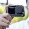 Durability Aluminum Frame for Action 6 Camera with AntiLoss Strap and Lens Cover for Outdoor Sports,Travel Video Shoot