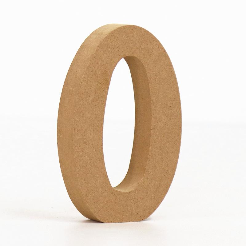 1pc 10cm Wood Color Numbers 0-9 Wooden DIY Arabic Numerals Art Crafts Standing Party Wedding Home Decor