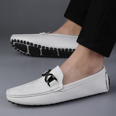 Fashion 2024 Spring Summer Autumn Winter Men New Slip-on Shoes Men's Casual Loafers Luxury Brand Breathable Flats Driving Shoes Slip On