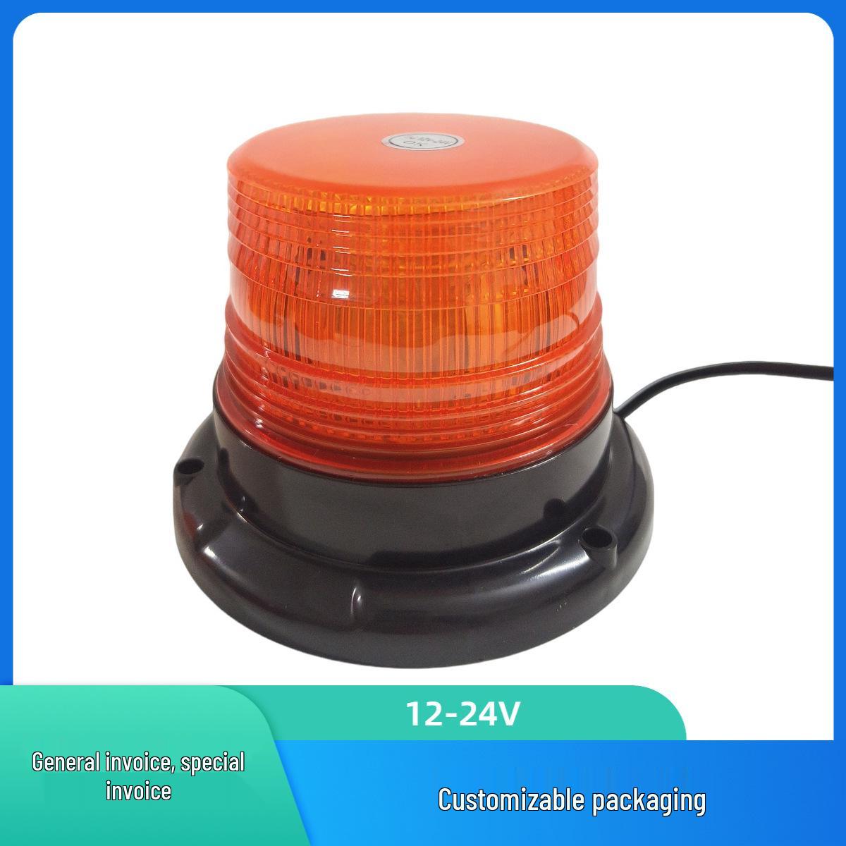 

LED Strobe Warning Light for Trucks, Forklifts, and Engineering Vehicles синій