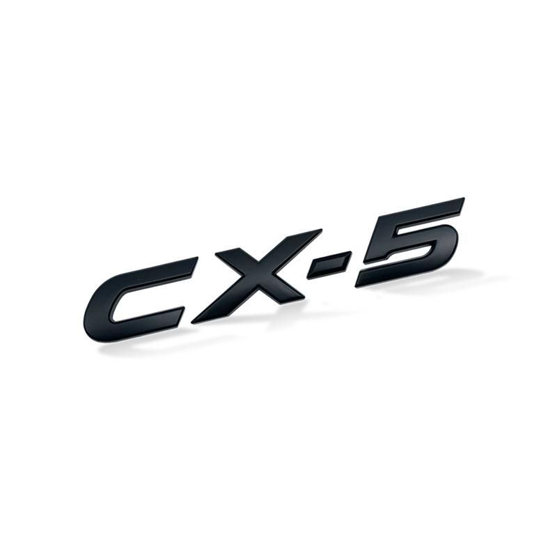 1Pc Car 3D ABS Plastic Chrome Silver/Black CX4 CX5 CX-4 CX-5 Logo Car Side Fender Rear Trunk Emblem Sticker For  Accessories