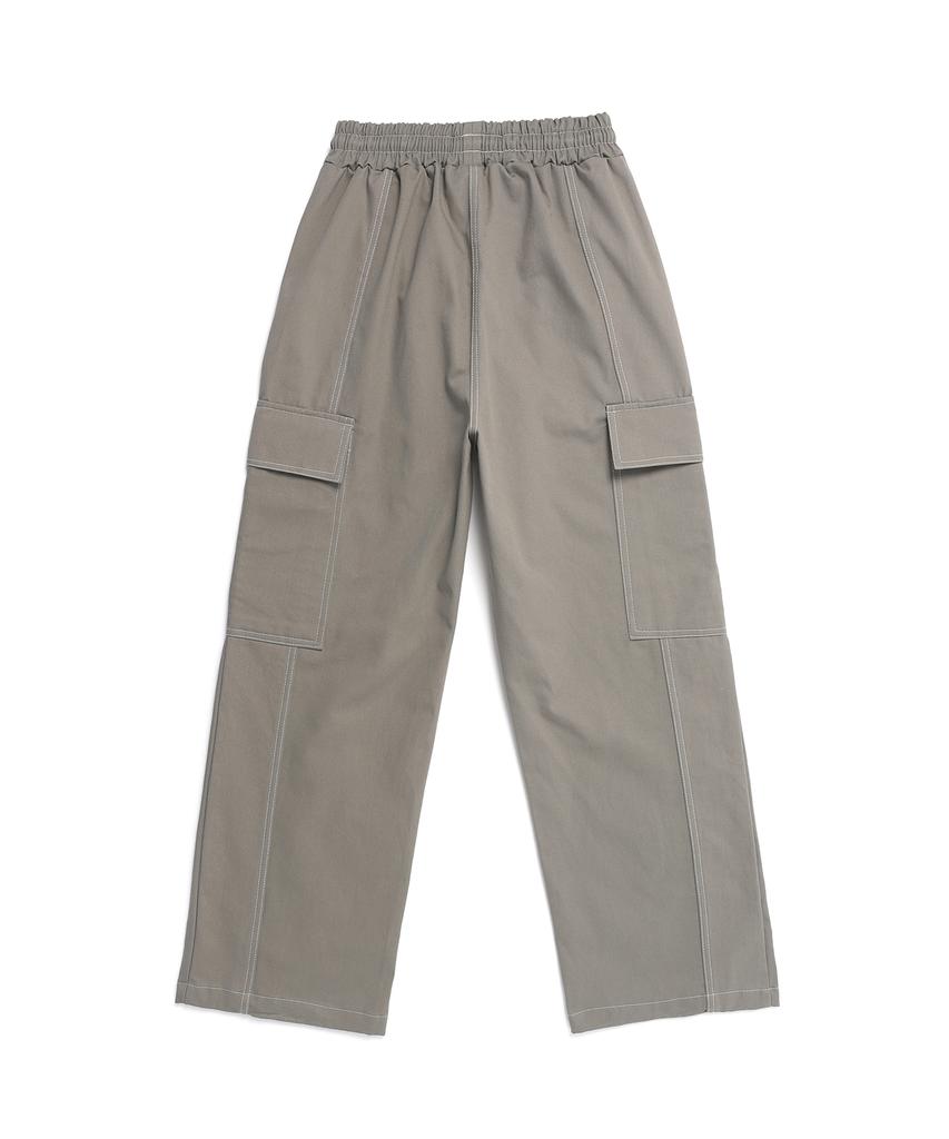 ODDBALLS CLUB Stitch Cargo Pants Khaki