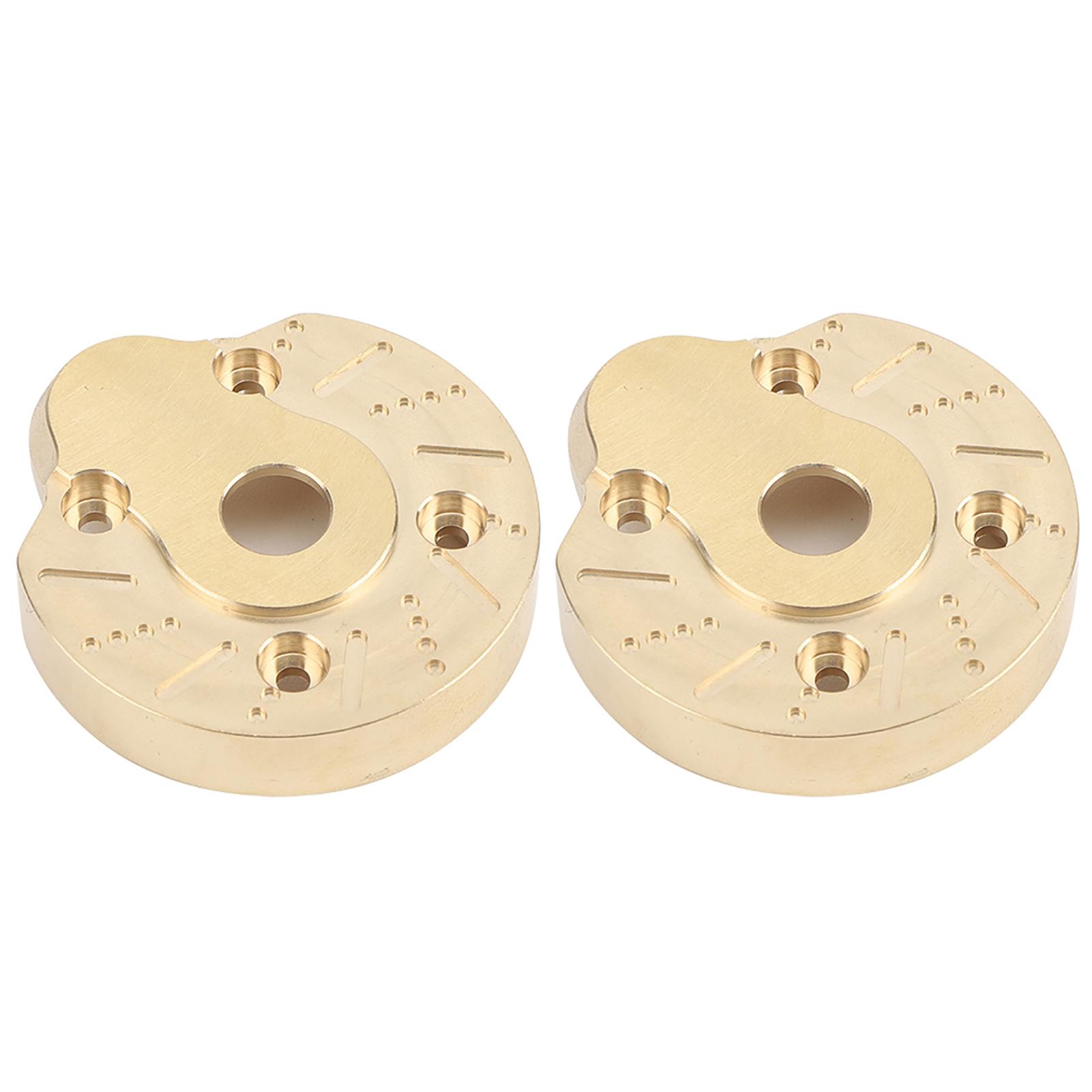 

2pcs Brass Heavy Weight RC Crawler Upgrade Parts Fit for Axial SCX10 III AXI03007