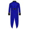Kids Steampunk Tailcoat Costume Vintage Medieval Design Long Sleeve Fake Two Piece Tuxedo Victorian Elegant Jacket