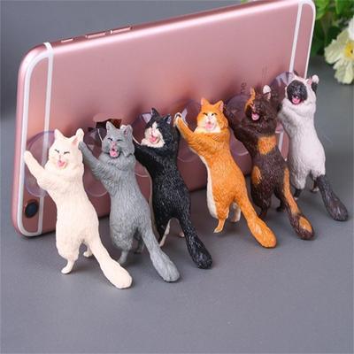 Nette Katze Handy Halter Stehen Schreibtisch Buchse Smartphone Halter Für