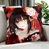 Anime Date A Live Cushion Cover Cushion Cover Set 4Pcs 50X50 45X45 40X40 Pillowcase Decorative Sofa Home Decor