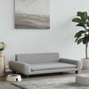 Dog Bed - VIDAXL - 100x54x33 Cm - Velvet - Light Grey - Rectangular