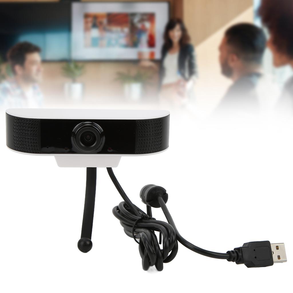 Computer Web Camera USB2.0 Mini Webcam 1080P 30FPS 50dB for Win7 8 10 for Video Conferencing