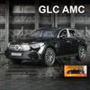 1:32 GLC400 SUV Alloy Car Model Diecast Metal Toy Vehicle Car Model Simulation Sound and Light Collection Childrens Gifts