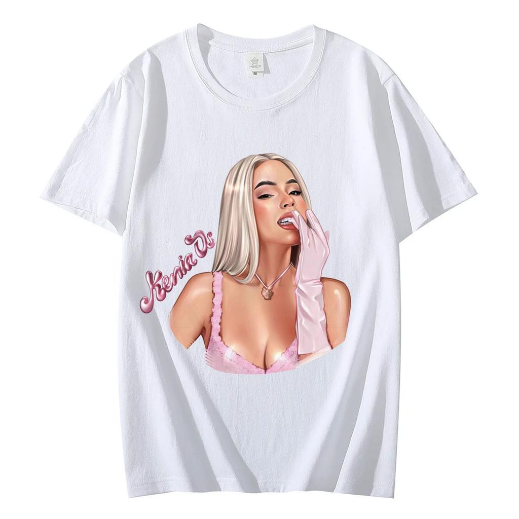 Singer Kenia Os Graphic T Shirts Fashion Aesthetics Short Sleeve Tshirt Mens Womens 100cotton Oversized Tshirts Streetwear