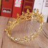 Rhinestone Baroque Crown Crystal Wedding Hair Jewelry Crystal Bridal Tiara  Prom Night