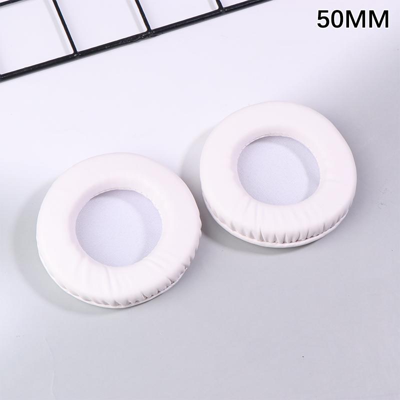 1 pereche de căști cu capac rotund din burete Tampoane de schimb pentru urechi Tampoane pentru urechi 50/60/70/80/90 mm Pernă pentru căști