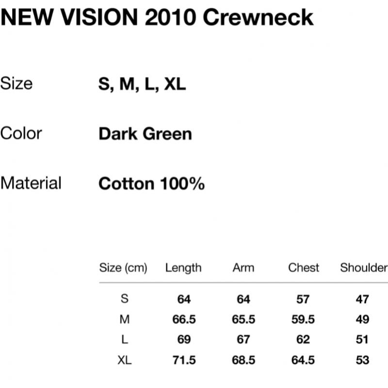 Thisisneverthat New Vision 2010 Crewneck Dark Green
