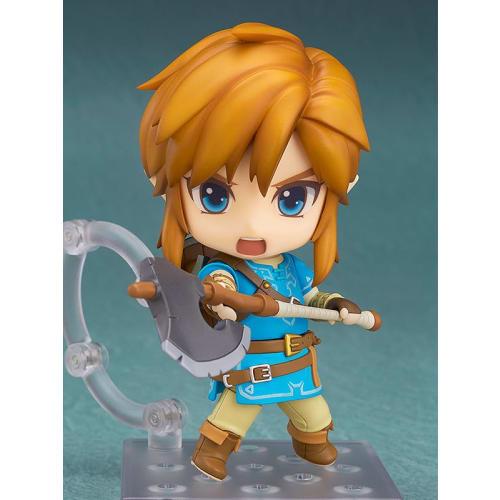 GOOD SMILE COMPANY Nendoroid The Legend of Zelda: Breath of the Wild Link Breath of the Wild Ver. DX Edition Non-Scale Plastic Painted Articulated Fig