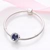 Authentic Charm Bead Charms copper Deep Blue Starry Sky Pearls Bead Charms Compatible With Bracelets Women Jewellery Making Diy Gift
