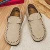 Fashion Handmade Leather Men's Loafers Spring Autumn Casual Flats Soft Sole Driving Shoes Fashion Male Slip on Flats Sneakers Moccasins