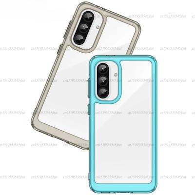 Διαφανής Θήκη Για Samsung Galaxy A56 Θήκη Σιλικόνης Πολύχρωμο Κάλυμμα Samsung A56 Θήκη Για Samsung A56 5G Αντικραδασμική Θήκη Κινητού