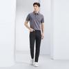 Septwolves Men's Lyocell Blend 5-Pocket Casual Straight Pants