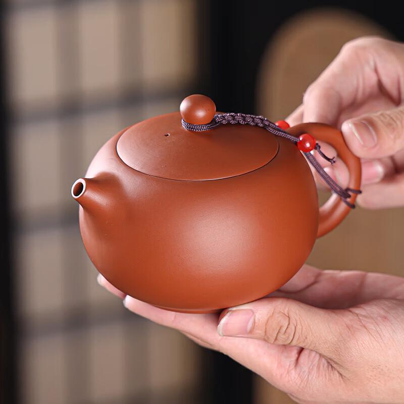 Handmade Zisha Xishi Kung Fu Teapot