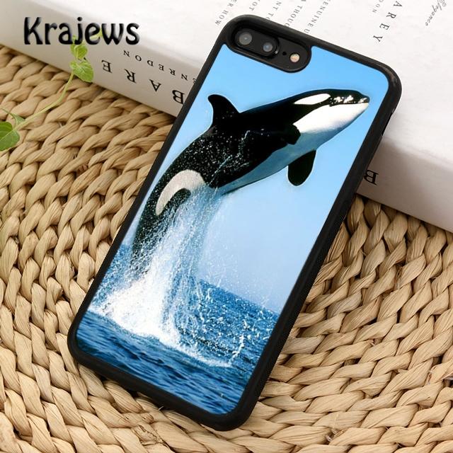 Kryt na telefon Krajews Killer Whale Orca Under Water pro iPhone 14 6s 7 8 plus X XR XS 11 12 13 pro max Samsung S21 S22 ultra