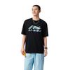 Li Ning Sports Life Collection T Shirt Men's Black Winter AHSV369-7