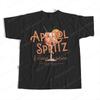 Aperol Spritz Is Always The Answer Graphic T Shirts Summer Fashion Overszized Tops For Women Round Neck Shortsleeved Tee Shirts