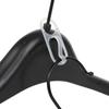 100pcs Plastic Connector Hooks For Coat Hangers, Coordinate Clothes Hanger Clip Drop Connecting Grip,