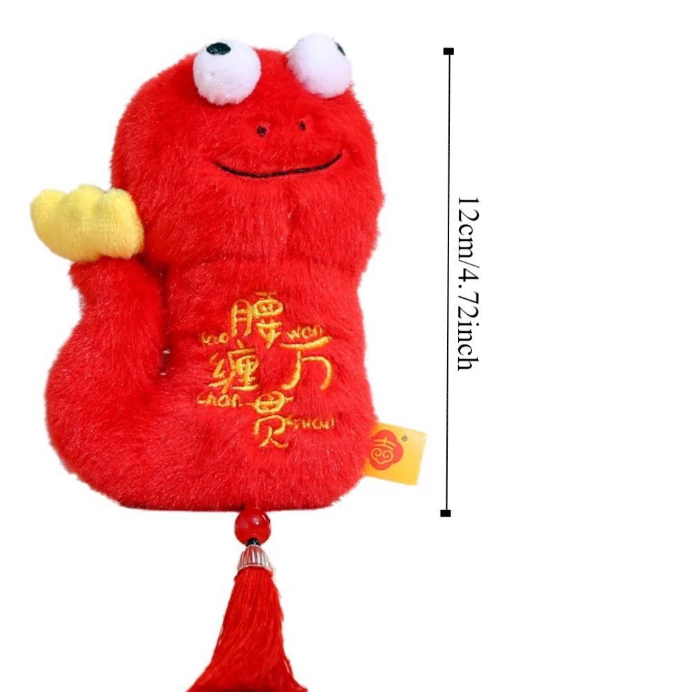 Big Eyes Snake Year Plush Toy Chinese Style Snake Plush Small Pendant  New Year Gifts