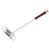 Grill Branding Iron Set with Wooden Handle, Interchangeable Letters for Steak Burger Marking, Stainless Steel Grill Branding Tool