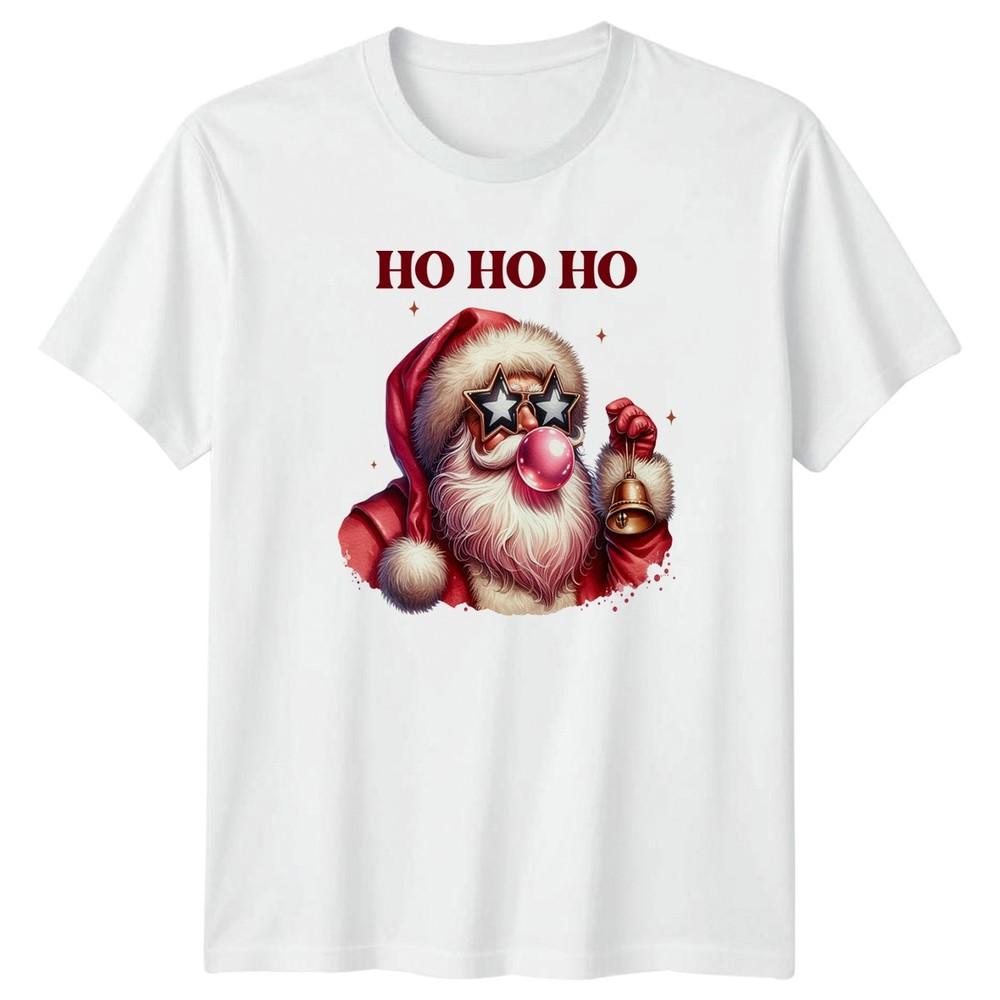 Ho Ho Ho Santa Christmas Holidays Unisexs TShirt Unisexs Tee Graphic Unisex Top S