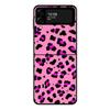 Fashion Leopard Print Panther Black Pc For Samsung Galaxy Zflip3 Z Flip3 5g Zflip Flip Smartphone Case