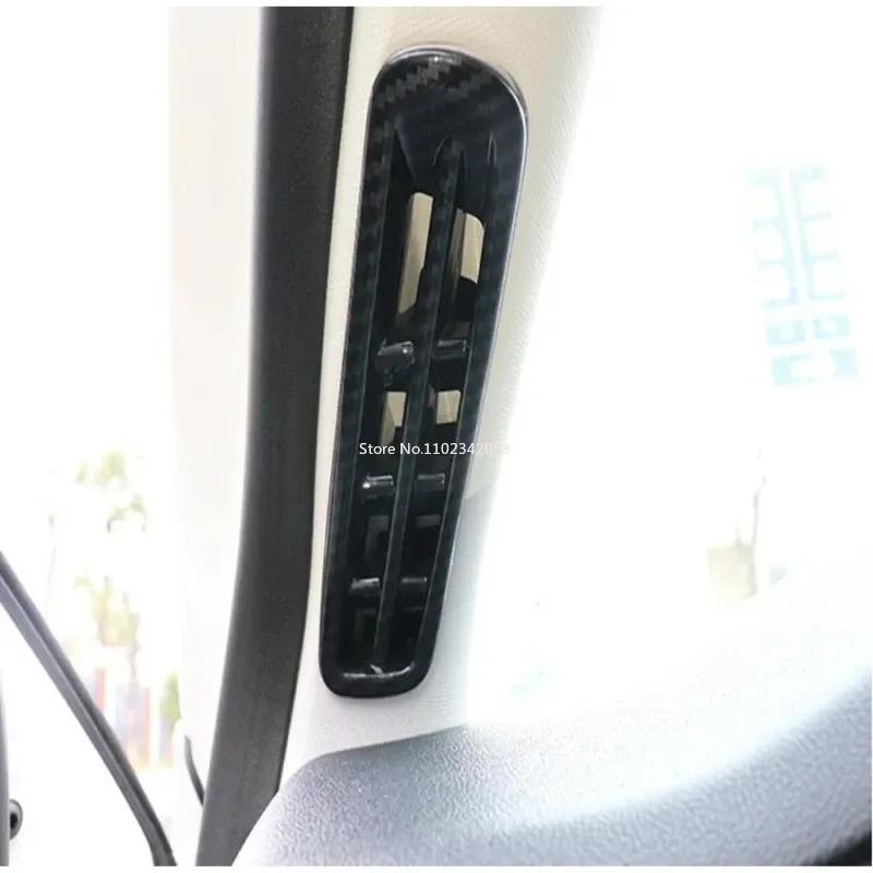 For Ford Focus   2024 Carbon Fiber Interior Accessories Door Armrest Window Lift Button Gear Panle Rear Air Cover Trim