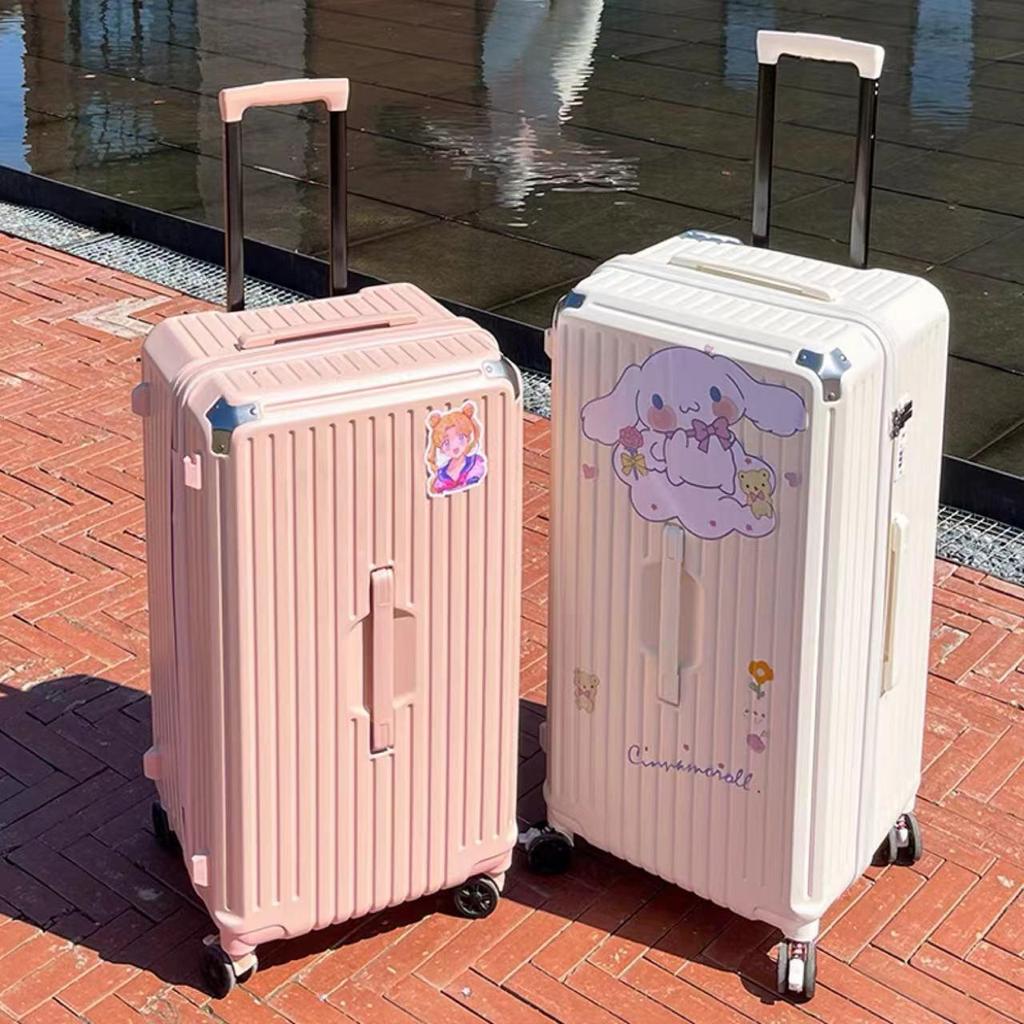 2025 Large 80-Inch Durable Trolley Case with 24-Inch Capacity, Unisex Design, Password Lock Suitcase