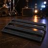 Guitar Pedalboard with Hook-and-Loop Portable Aluminum Pedal Board