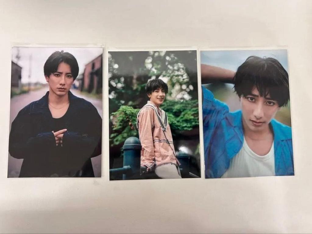 [USED] Konishi Eito Calendar Event 2026 Bonus Bromide (3 Photos)
