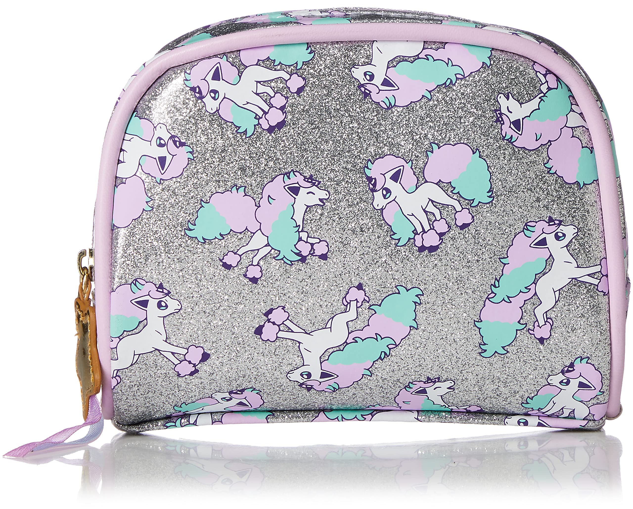 SK Япония Квадратная косметичка Pokemon Галарский Поннита 15015 Фиолетовый