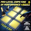 Bullvision H4 H7 Car LED Headlight H1 H8 H11 HB3 HB4 9005 9006 9012 LED Lights 6000K CANBUS Kit H7 for Turbo Lamp Automobiles