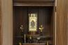 Tiara (Medium) Brown color, Stand-up hanging scroll, Modern hanging scroll stand, Height 26cm, Main deity, Shingon sect
