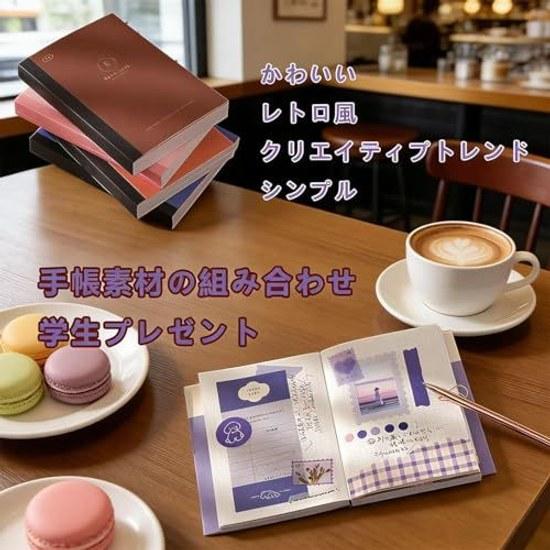 Carino set di quaderni A6 cancelleria per bambine della scuola elementare materiali fai da te scrapbooking bullet journal regalo per cerimonia di ingresso commemorativo di laurea