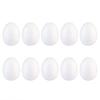 10PC White Easter Foam Egg DIY Painting Polystyrene Styrofoam Home Egg Balls Party Decoration Supplies Lightweight Handemade